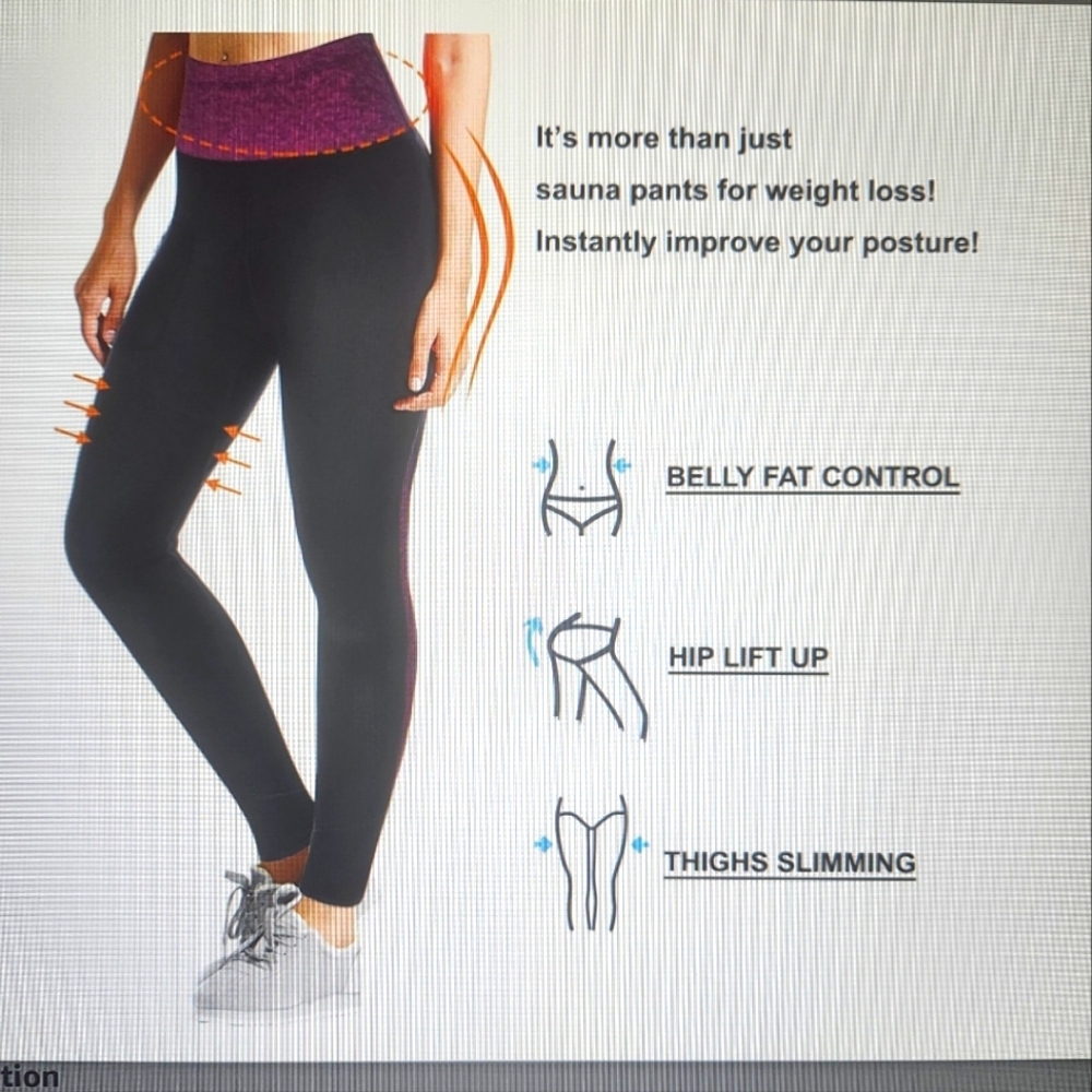 Bnwot Women's High waisted, Neoprene workout leggings. Size small . Firm on pric